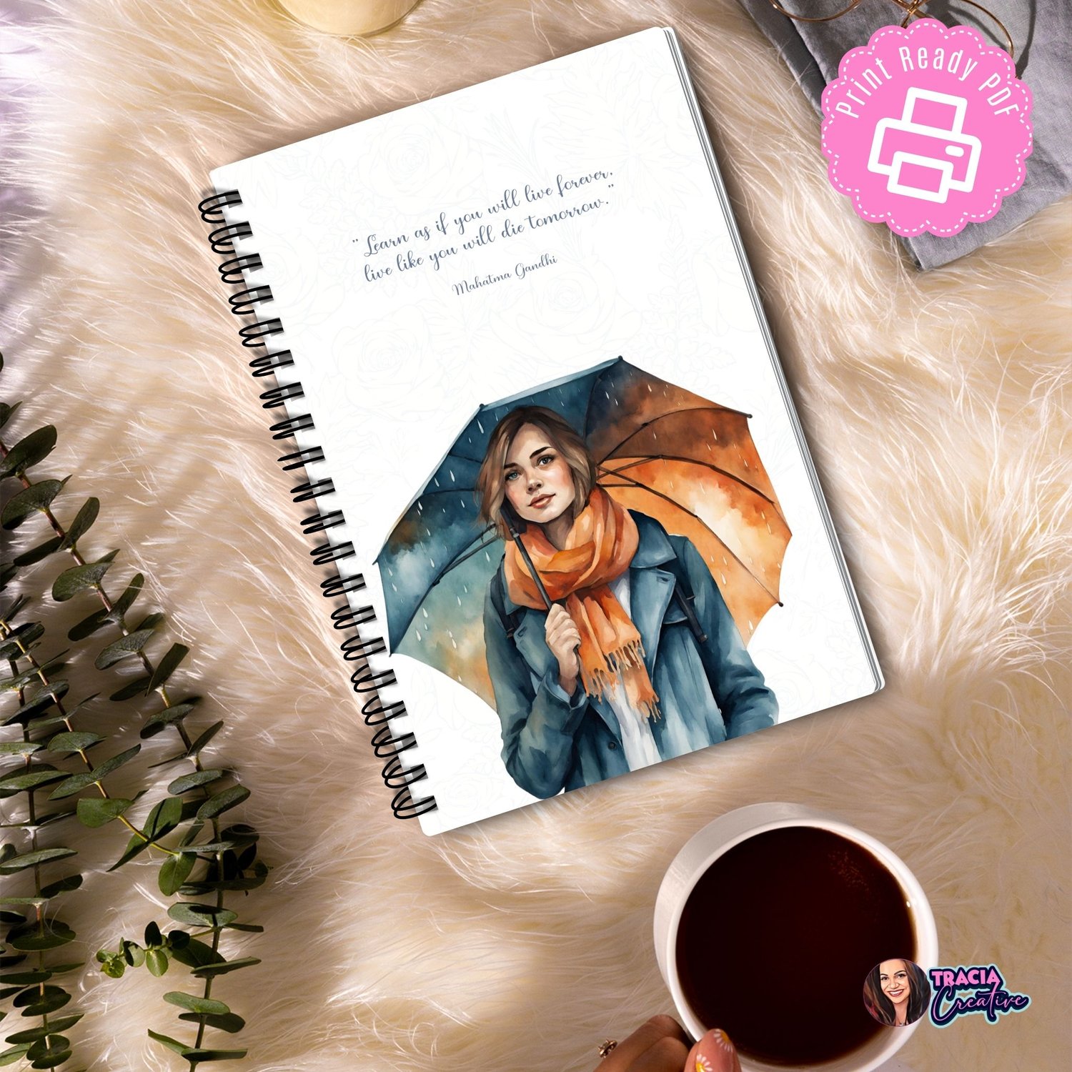 Planner Dashboard Cover | Tracia Creative