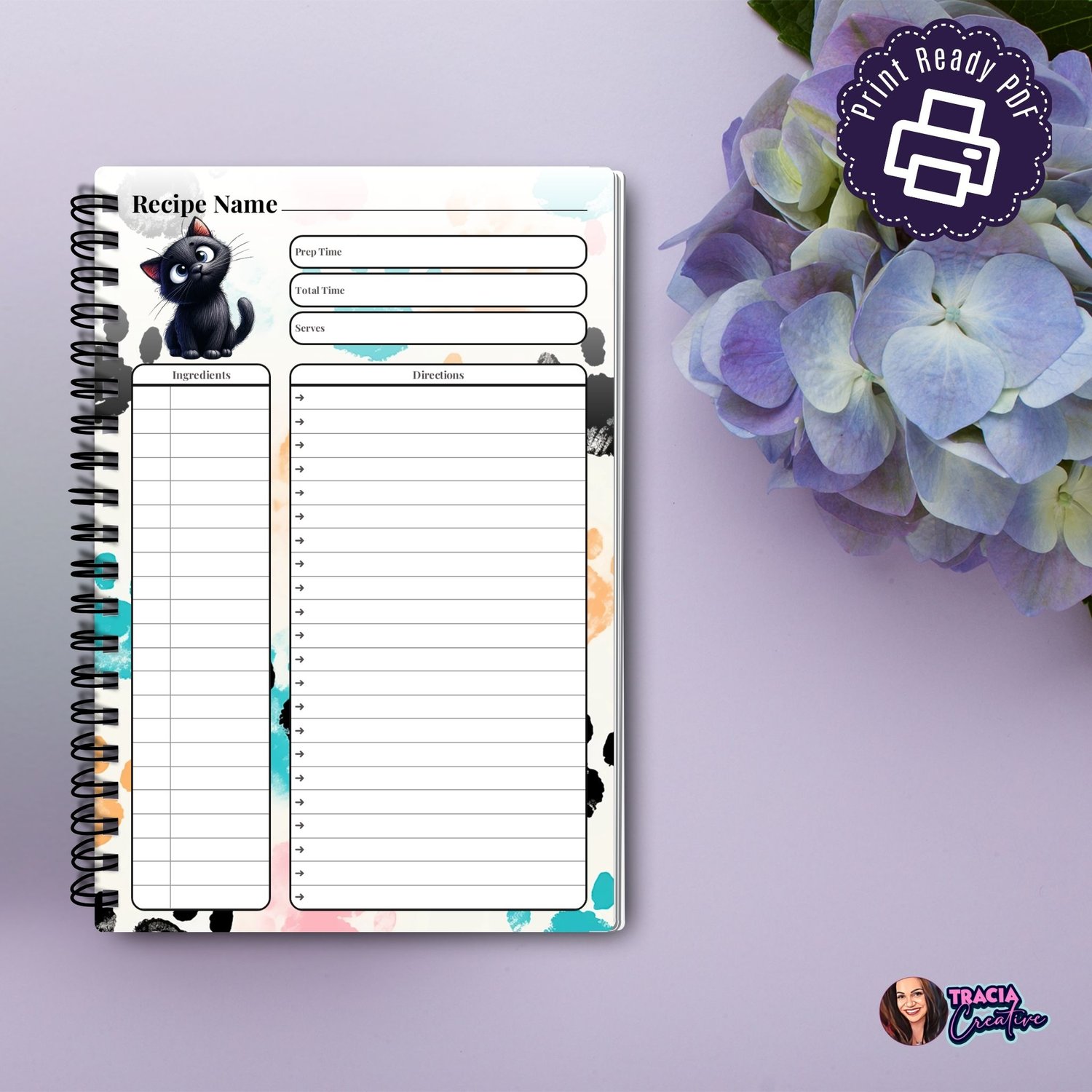 Paws Pet Recipe Planner | Tracia Creative