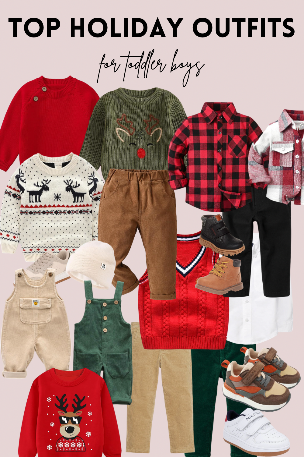 Baby & Toddler Boy Holiday Outfit Inspo: Winter 2024 Trends