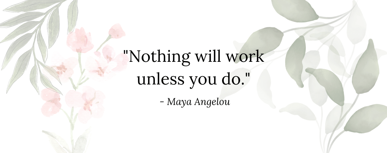 Quote from Maya Angelo