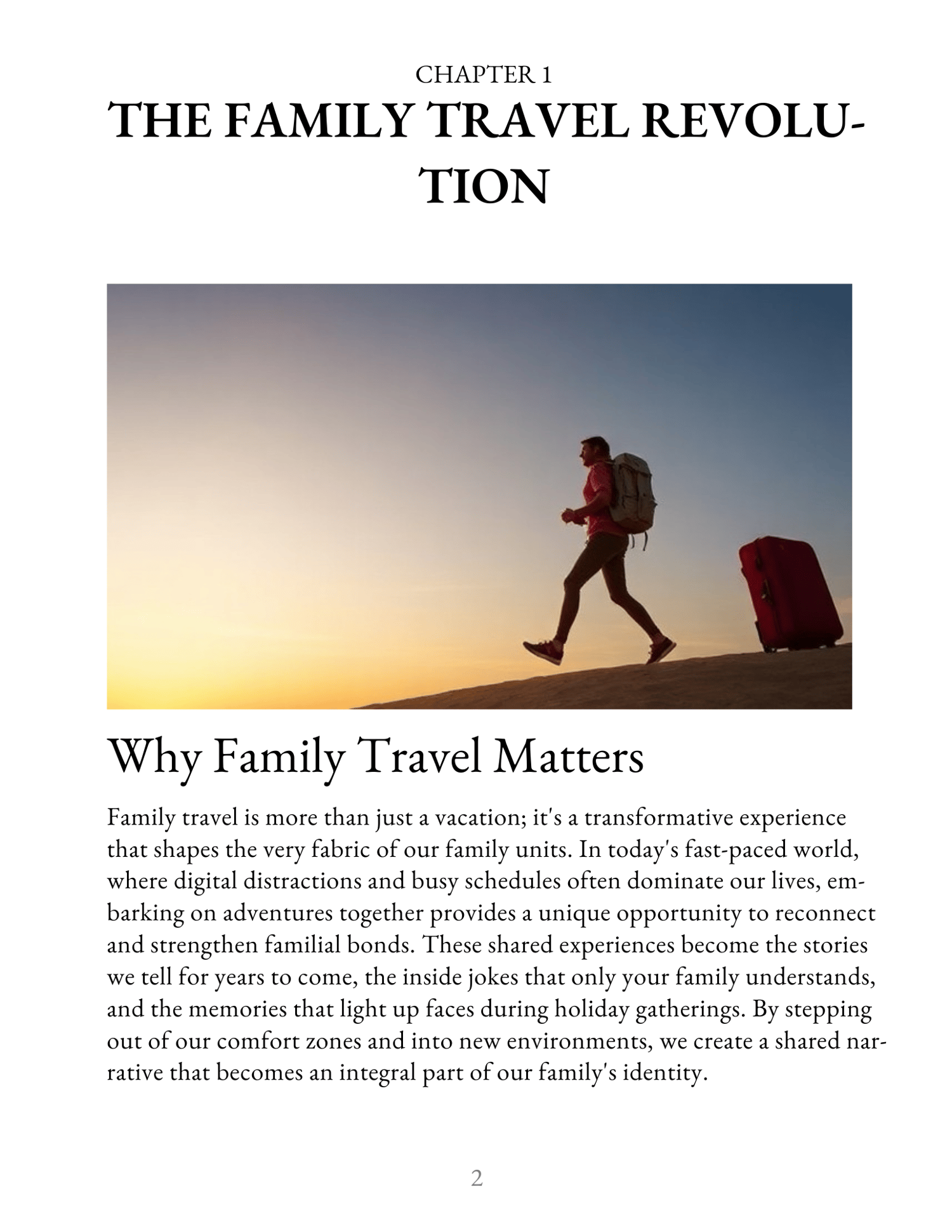 Family Travel Tips Book