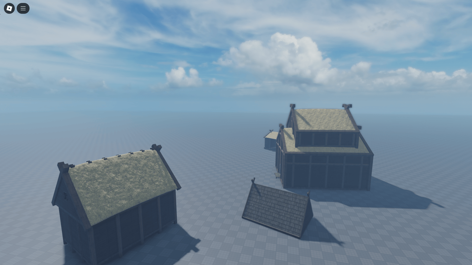 Roblox asset pack with free Viking-style buildings, designed to add Nordic charm to your game without lag.
