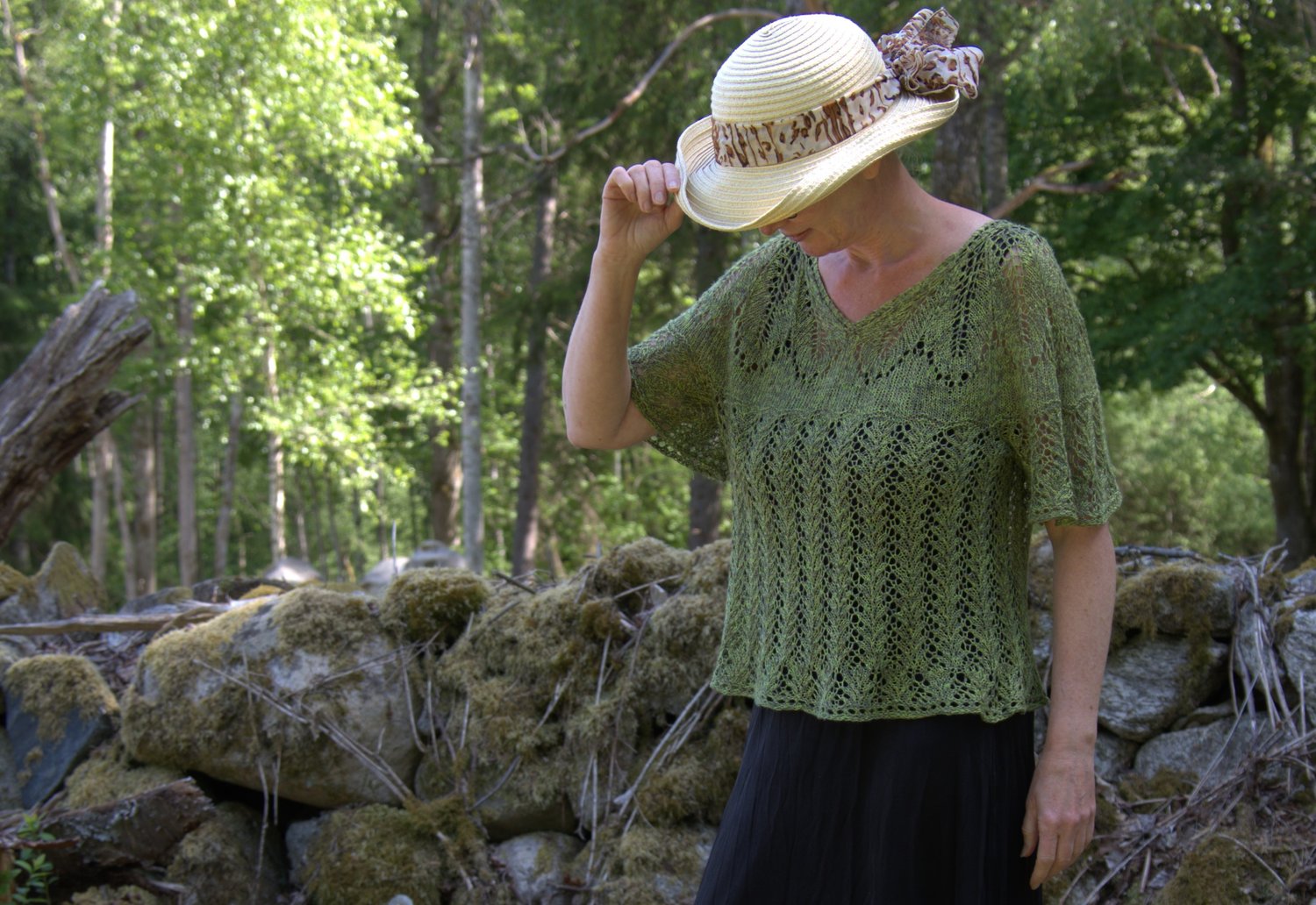 Top in yarn from Dye Diana Dye