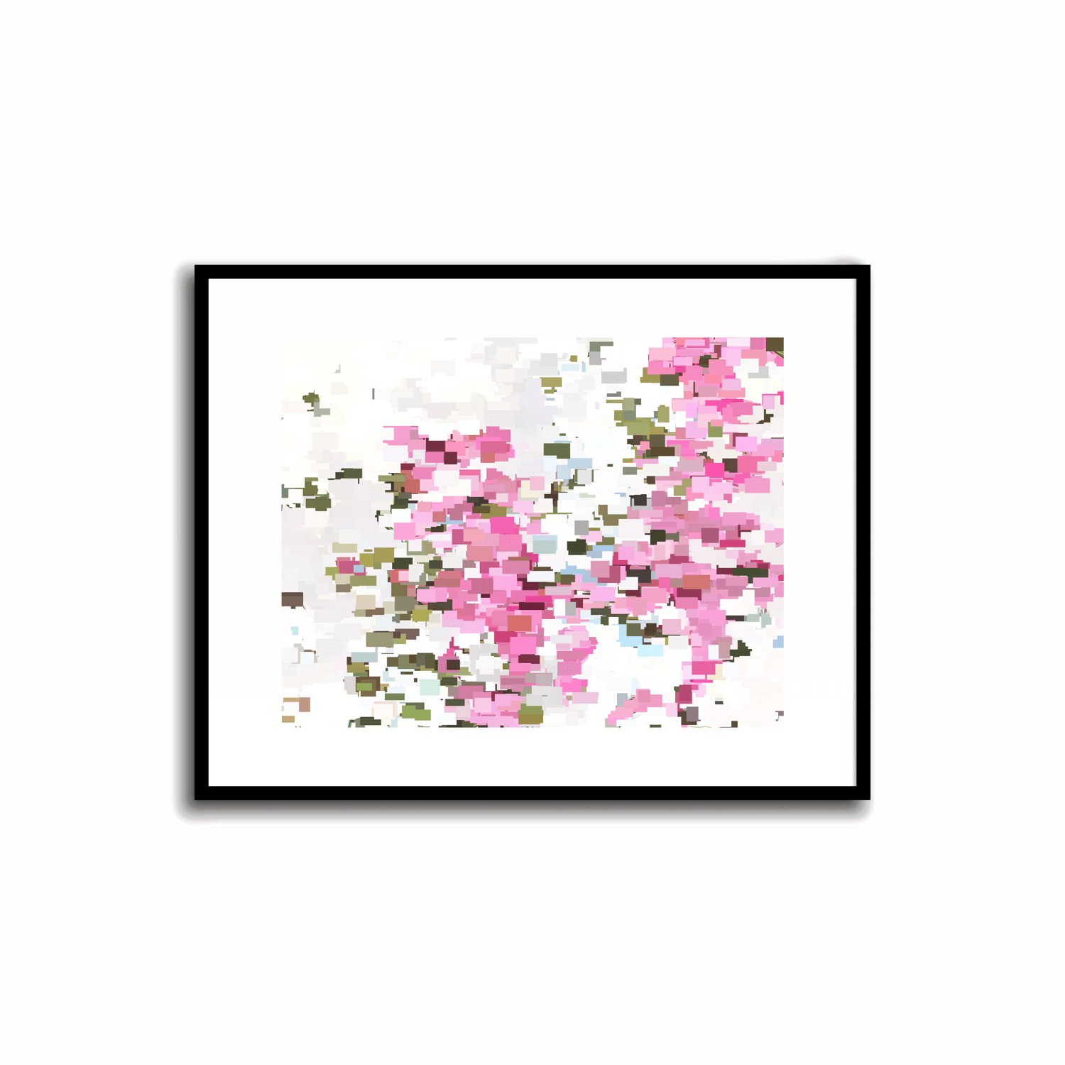 Pink, Blue and Gray Modern Abstract Artwork - 24-2 (size 5X7 inches)    Transform your space with our unique art instant printable!🌟Download the radiant palette featuring purple and amber for an instant decor upgrade. This unique gallery-quality art piece