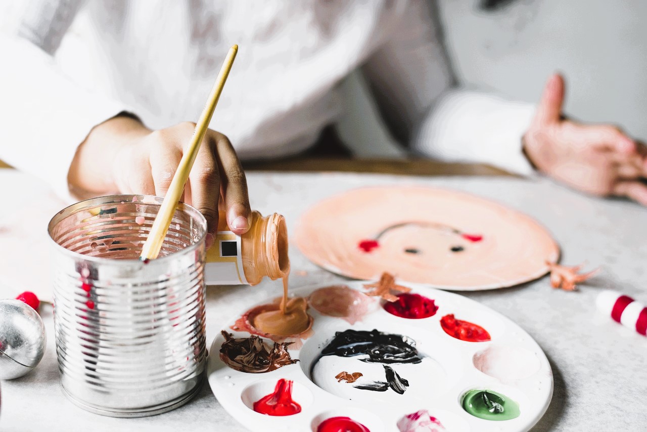 Artista, pintor y colores