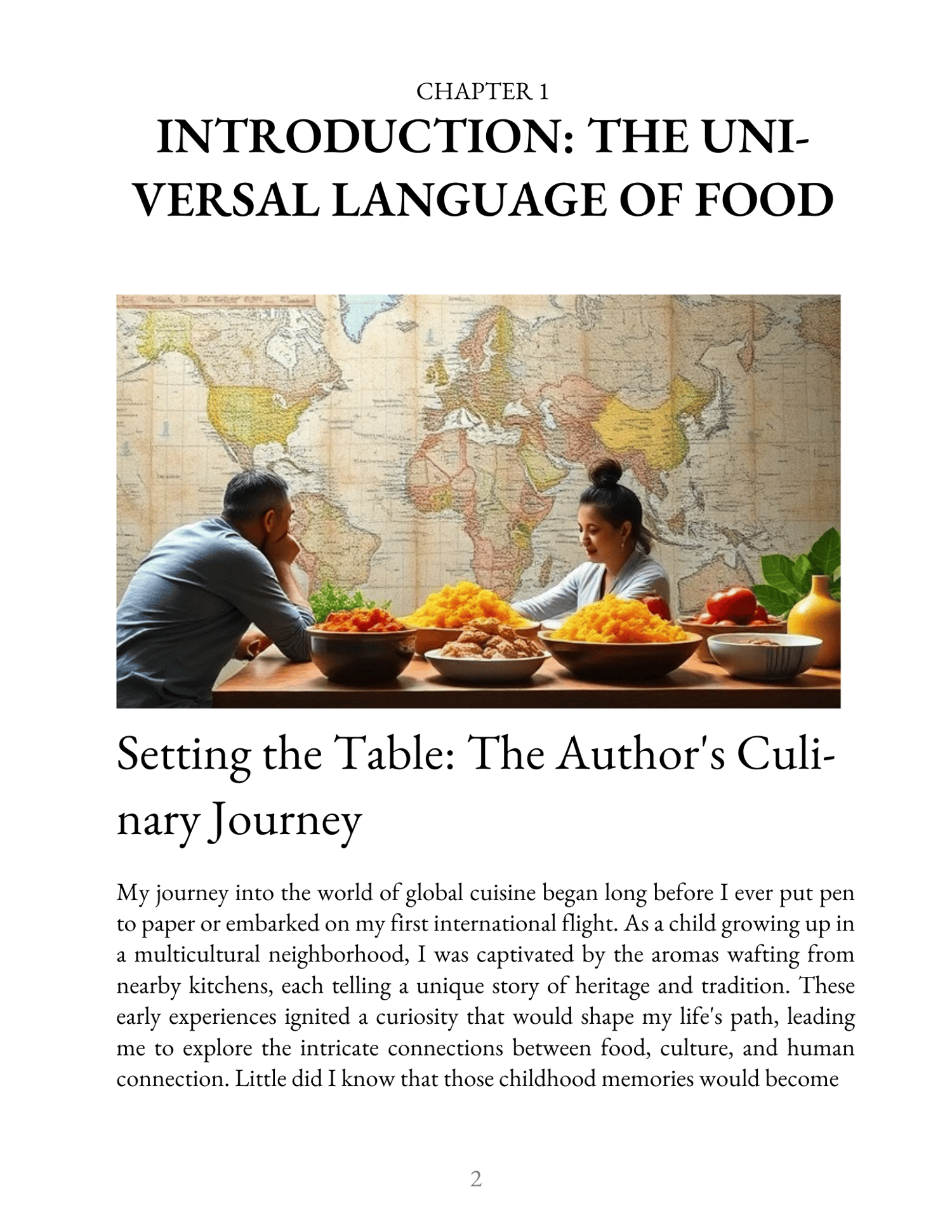 Savoring the World: Culinary Adventures Across Cultures Book