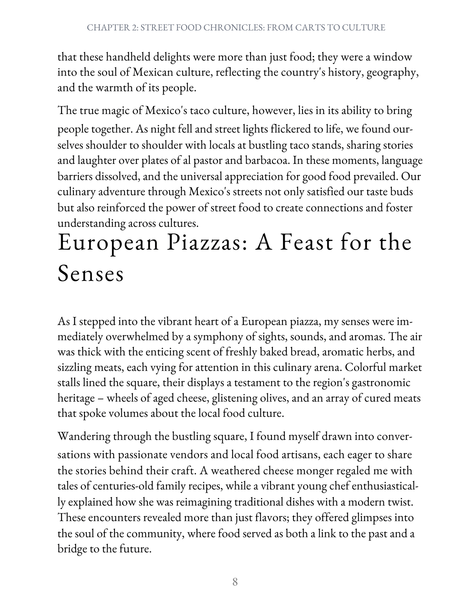 Savoring the World: Culinary Adventures Across Cultures Book