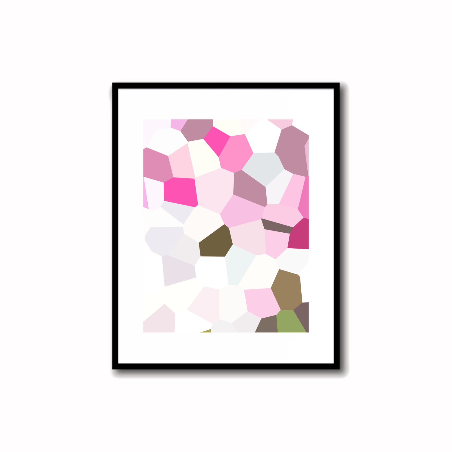 Pink, Blue and Gray Modern Abstract Artwork - 24-4 (size 5X7 inches)    Transform your space with our unique art instant printable!🌟Download the radiant palette featuring Azalea Pink, Blue Smoke, Heather Gray and Soft Peach Colors. Ideal for wall, desk, a