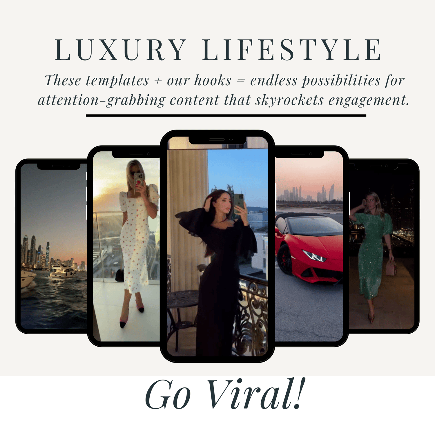 490+ LUXURY WOMEN REELS FOR INSTANT VIRAL