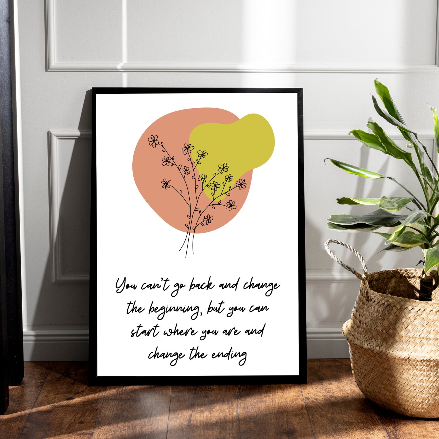 boho minimal printable wall art