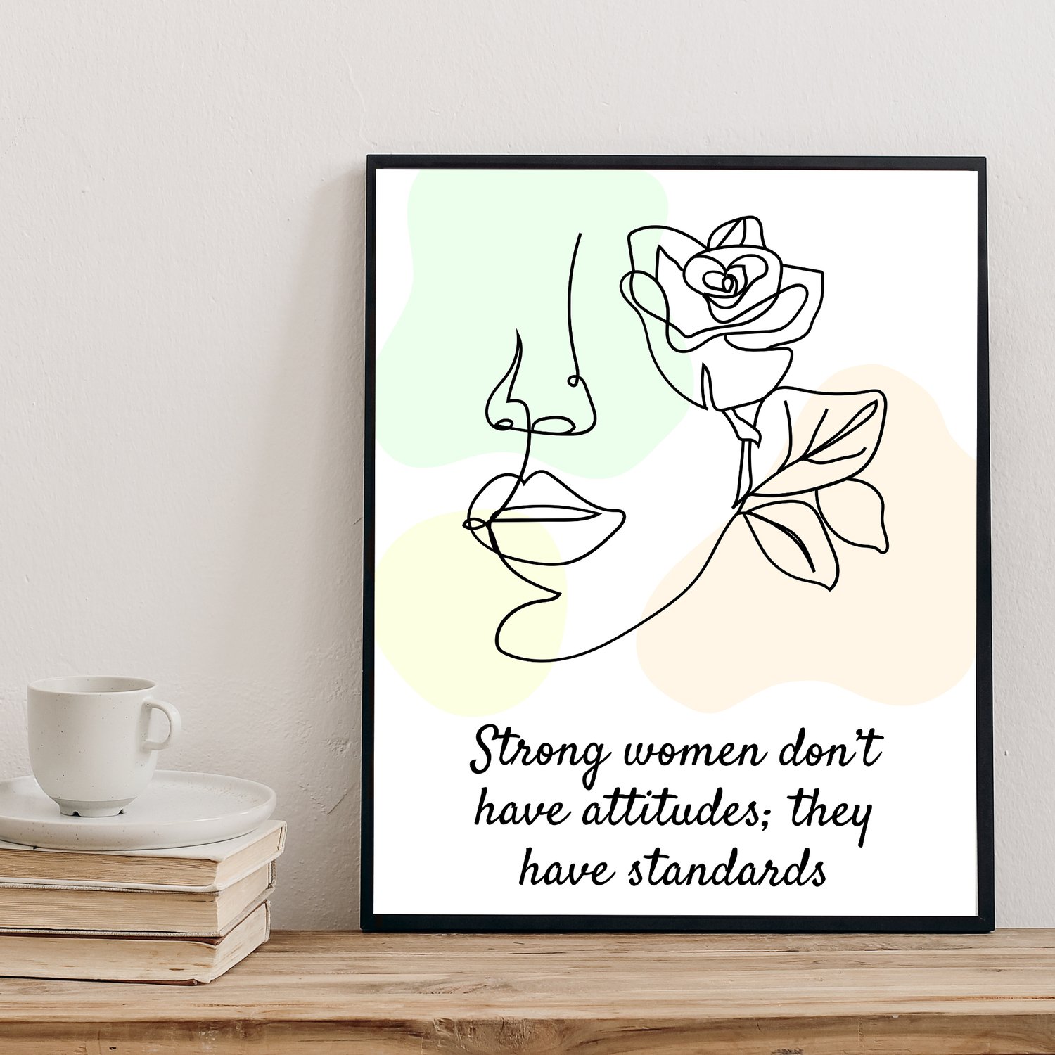 boho minimal printable wall art