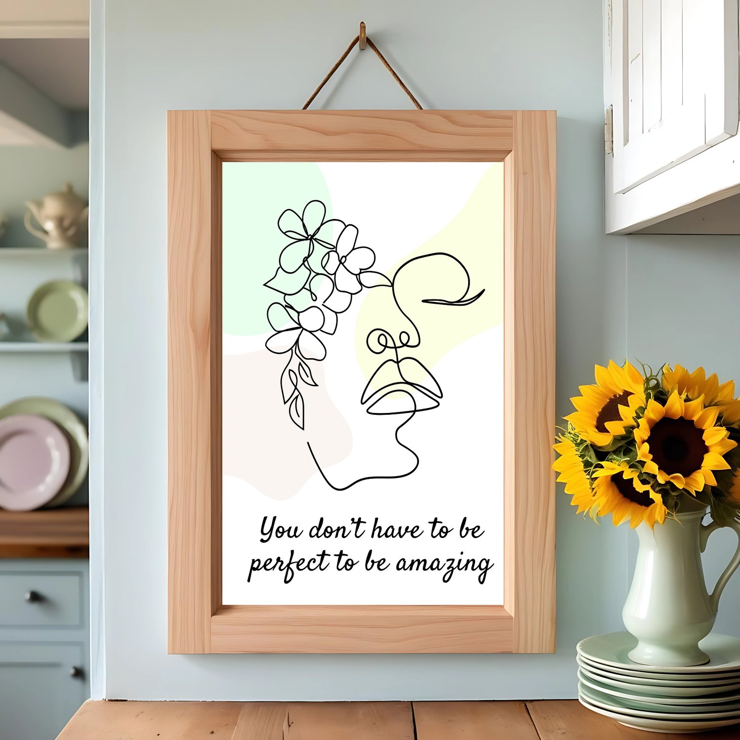 boho minimal wall art