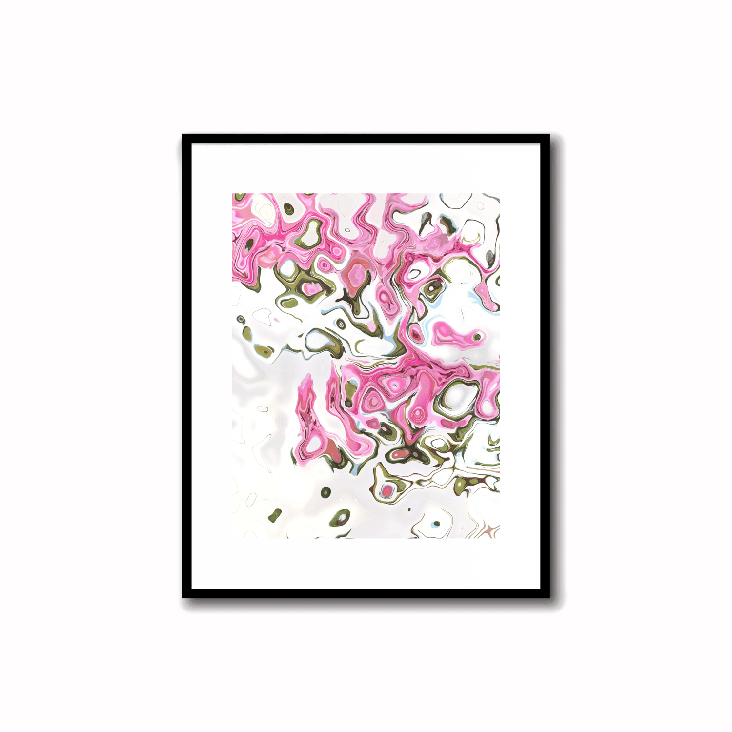 Pink, Blue and Gray Modern Abstract Artwork - 24-5 (pdf size 5X7)    Transform your space with our unique art instant printable!🌟Download the radiant palette featuring Azalea Pink, Blue Smoke, Heather Gray and Soft Peach Colors. Ideal for wall, desk, and