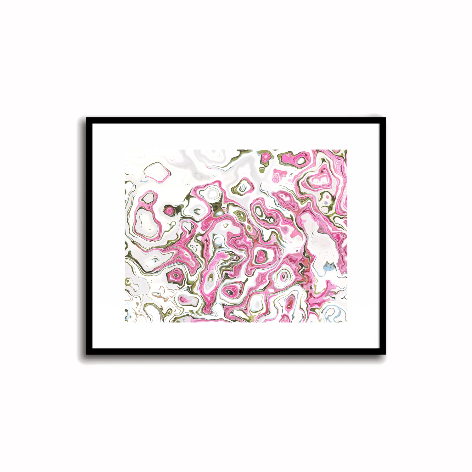 Pink, Blue and Gray Modern Abstract Artwork - 24-5 (pdf size 5X7)    Transform your space with our unique art instant printable!🌟Download the radiant palette featuring Azalea Pink, Blue Smoke, Heather Gray and Soft Peach Colors. Ideal for wall, desk, and