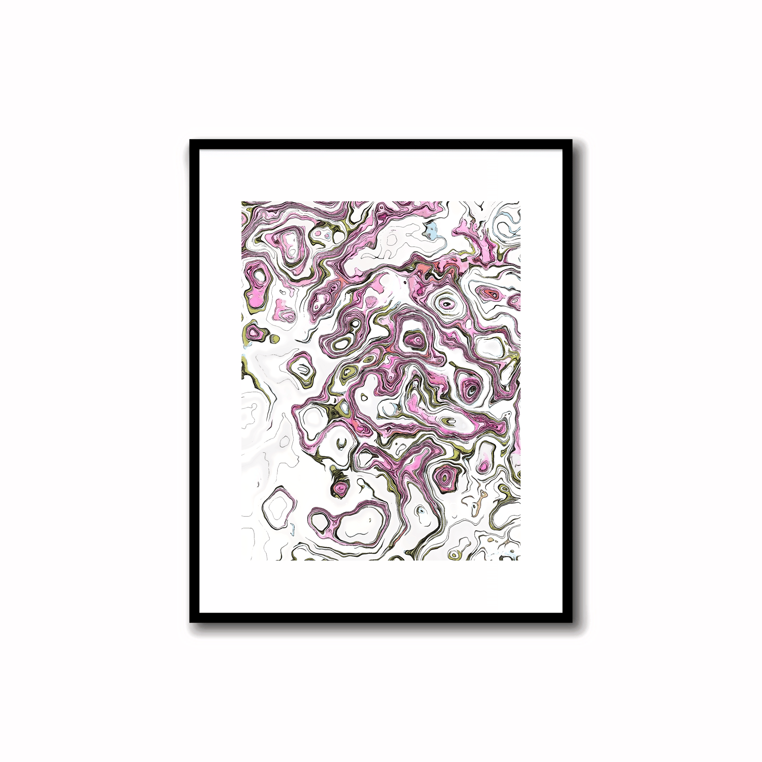 Pink, Blue and Gray Modern Abstract Artwork - 24-5 (pdf size 5X7)    Transform your space with our unique art instant printable!🌟Download the radiant palette featuring Azalea Pink, Blue Smoke, Heather Gray and Soft Peach Colors. Ideal for wall, desk, and