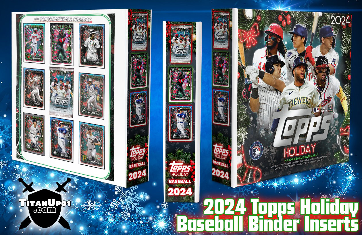 2024 Topps Holiday Baseball Cards Binder Inserts