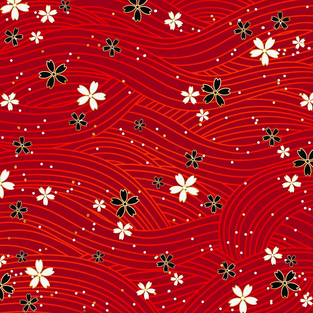 Fondo floral-washi