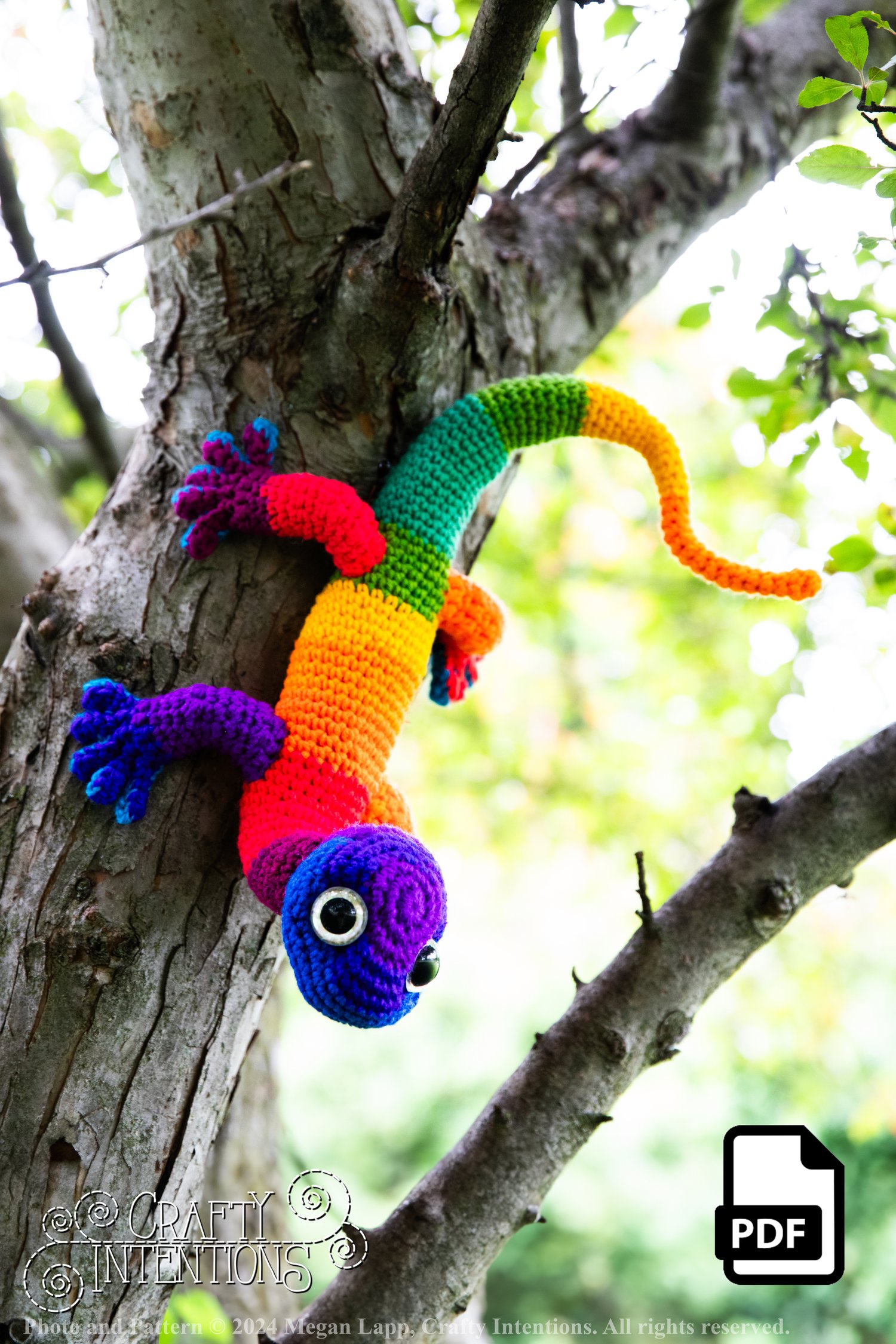 Medium Fantasy Salamanders Set 2 Crochet Pattern by Crafty