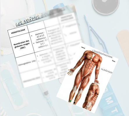Pack fiches memo infirmier