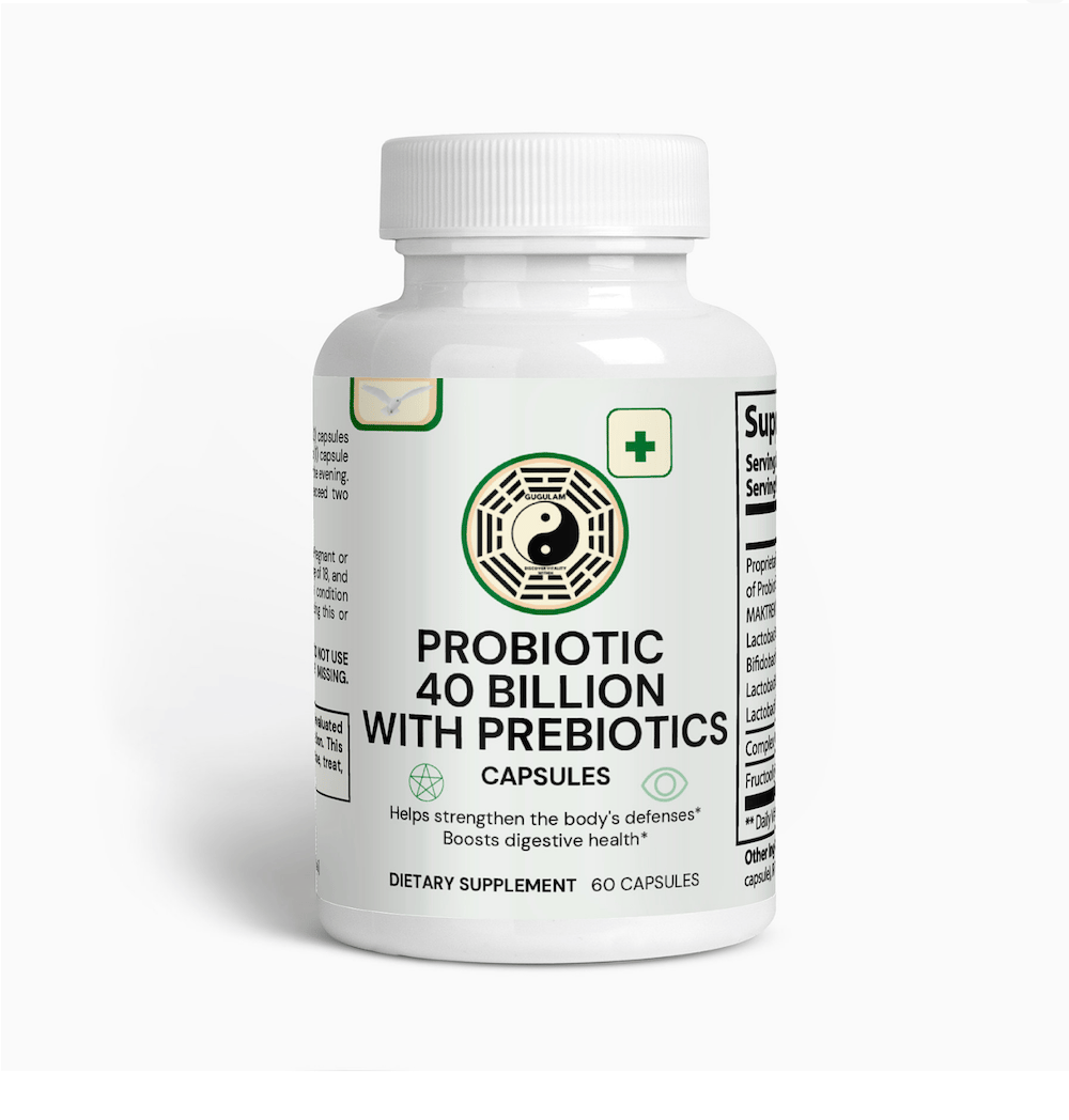 Probiotic 40 Billion with Prebiotics is a blend, together they provide a high level of beneficial bacteria to the gut to support a healthy metabolic response for both men and women