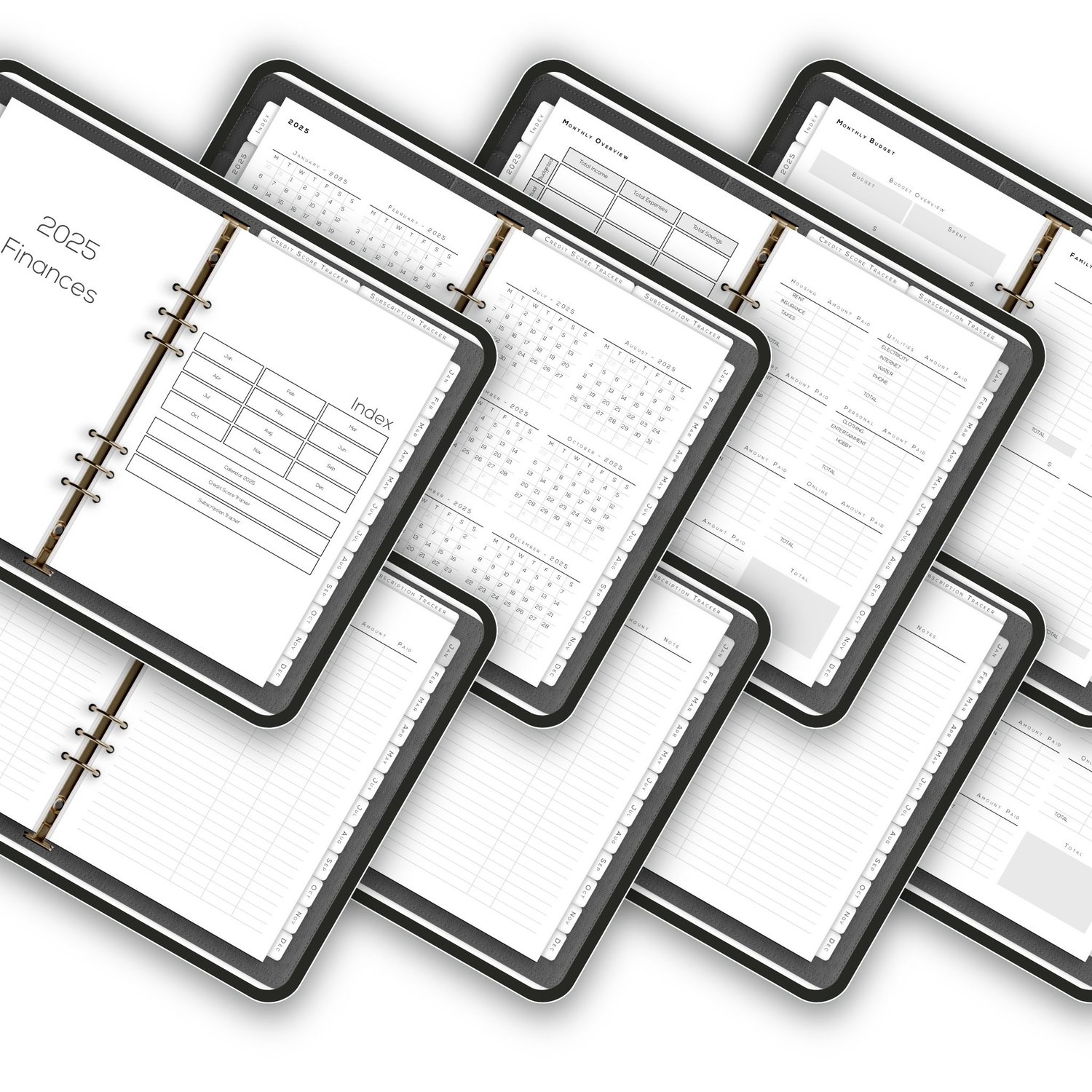 2025 Finance Digital Planner – Track Your Financial Goals