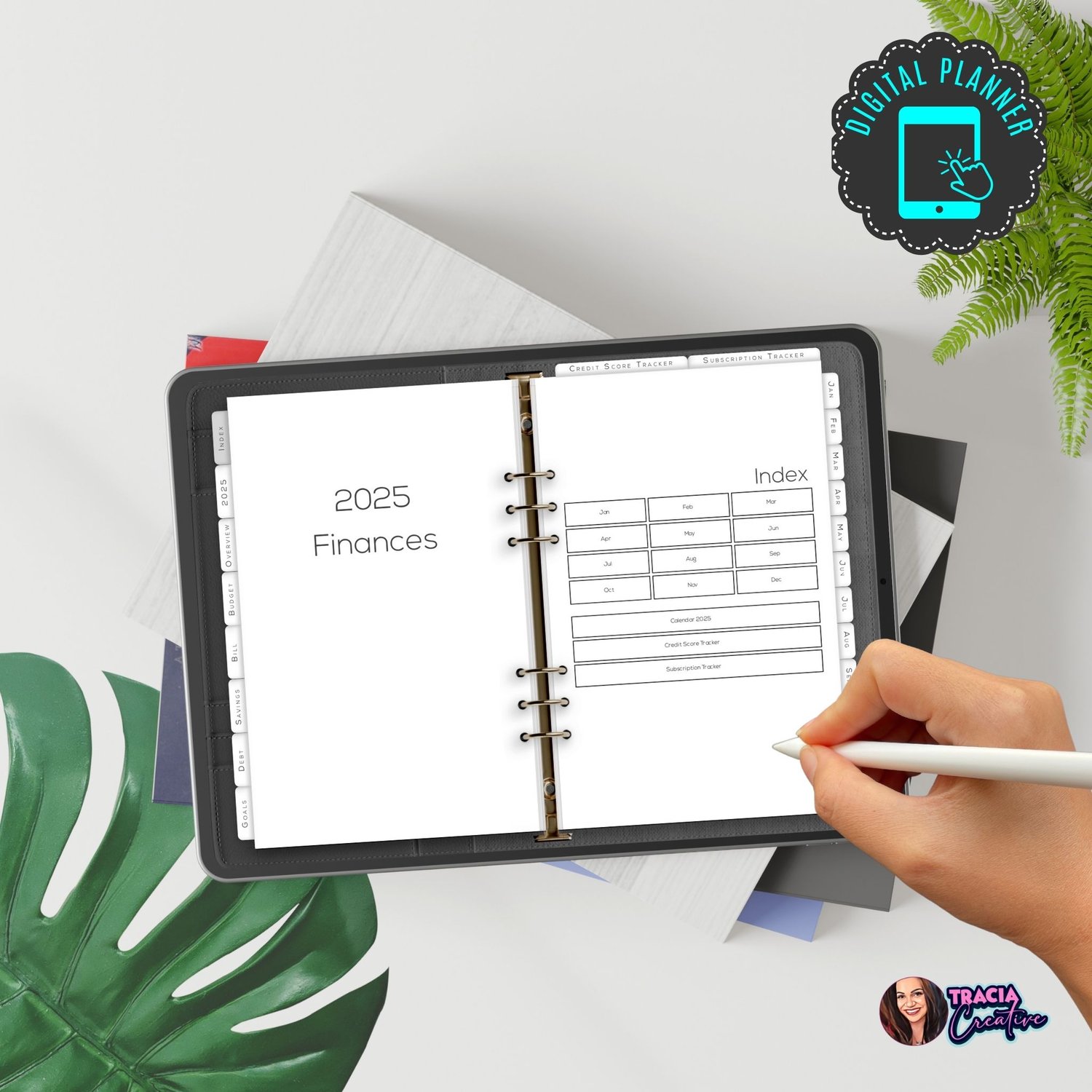 2025 Finance Digital Planner – Track Your Financial Goals