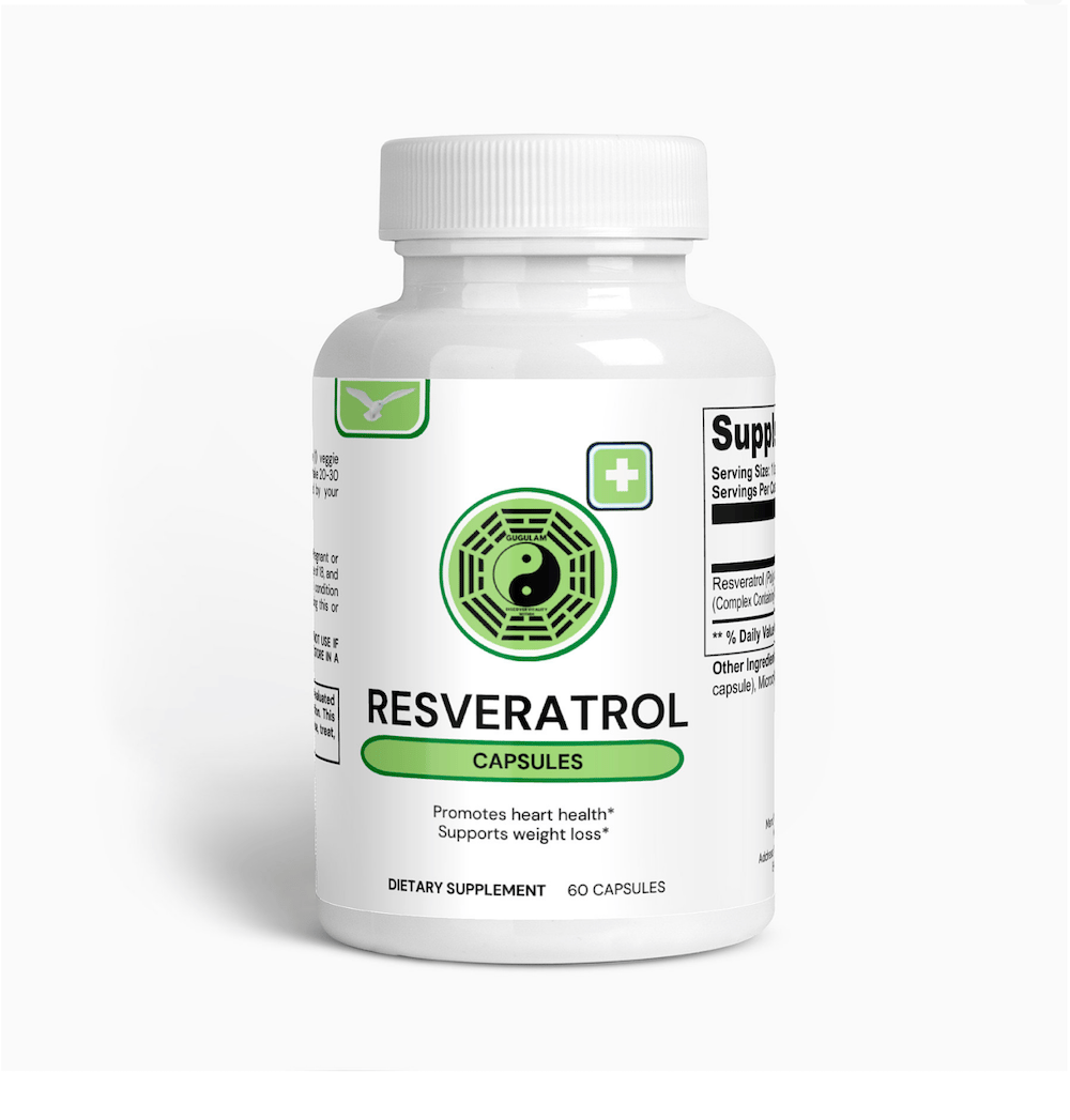 Resveratrol is a plant compound with potent antioxidant functionality. Resveratrol is found mainly in red wine, red grapes, berries, and peanuts. It is most concentrated in the skin of grape skins and seeds.