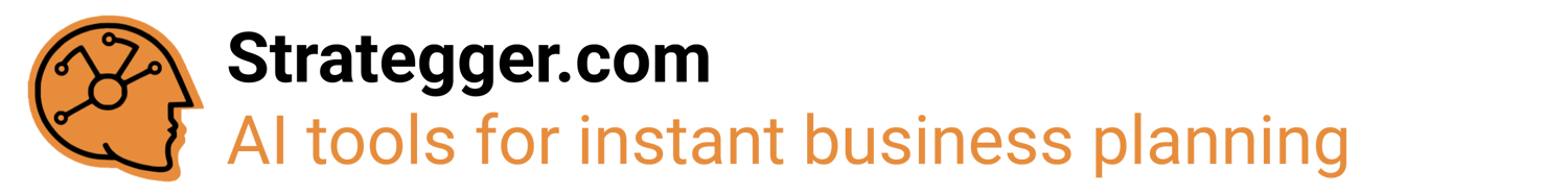 Logo of Strategger.com, representing AI-powered business tools for quick and tailored strategic planning. The design highlights interconnected nodes symbolizing smart data analysis and decision-making. Strategger.com offers an instant analysis generator for SWOT and PESTEL, enabling businesses to plan efficiently, accelerate growth, and make data-driven decisions. Ideal for companies seeking fast and effective business strategy solutions."  Keywords List (for SEO purposes):  AI-powered business tools Strategic planning Business planning Growth acceleration Instant SWOT analysis PESTEL analysis Business analysis generator Data-driven decisions Quick business insights AI analysis tools Tailored business strategies