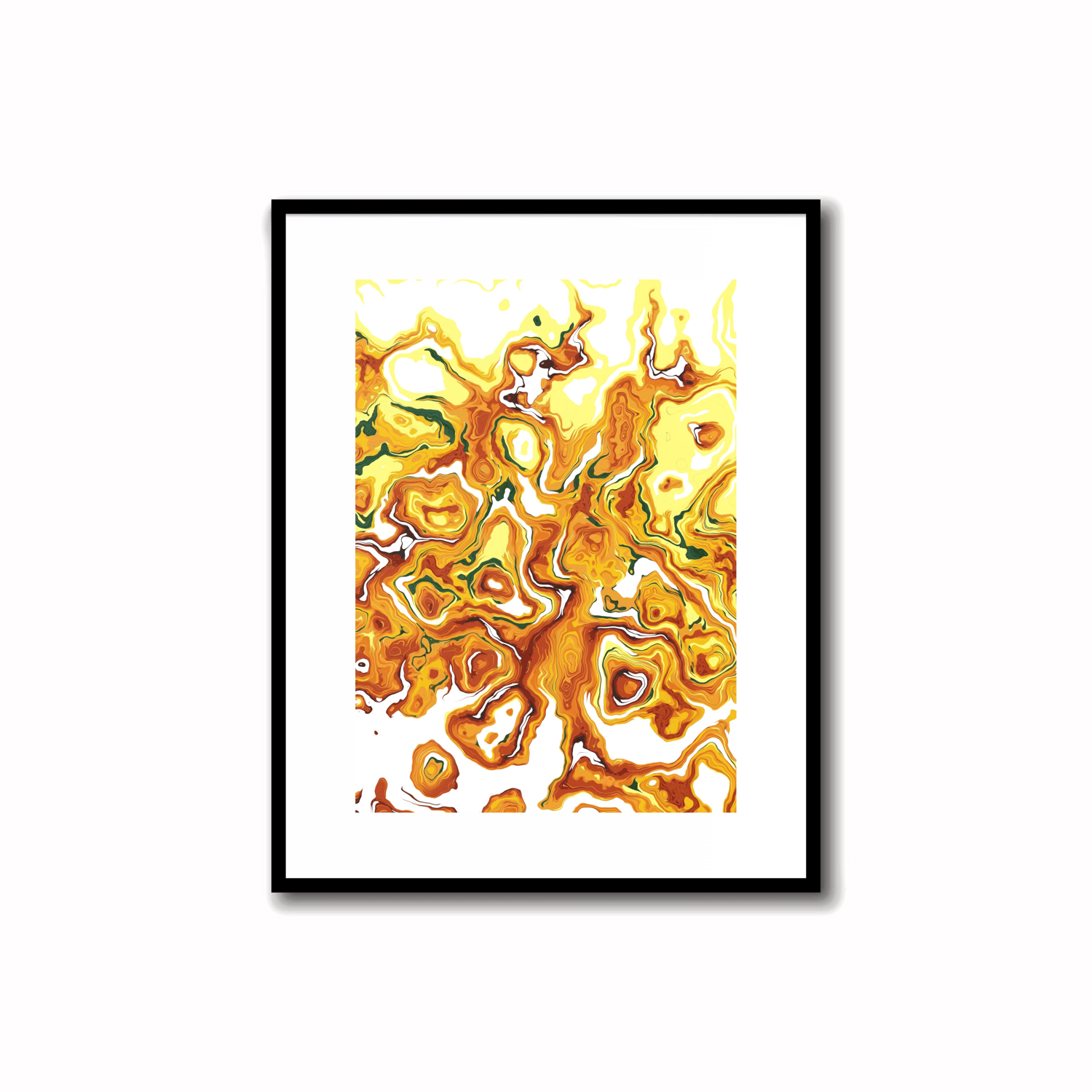 Modern Art, Abstract Art, Marigold Yellow, Digital Artwork, Printable Wall Art, Instant Download, Home Decor, Gallery-Quality, 5x7 Artwork, Art for Walls, Desk Decor, Shelf Decor, Nursery Decor, Accent Art, Abstract Print, Wall Upgrade, Artistic Home, Yel