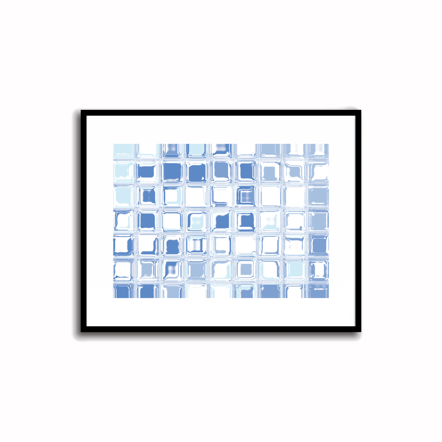 Modern Art, Abstract Art, Pale Blue Lily, Digital Artwork, Printable Wall Art, Instant Download, Home Decor, Gallery-Quality, 5x7 Artwork, Art for Walls, Desk Decor, Shelf Decor, Nursery Decor, Accent Art, Abstract Print, Wall Upgrade, Artistic Home, Dark