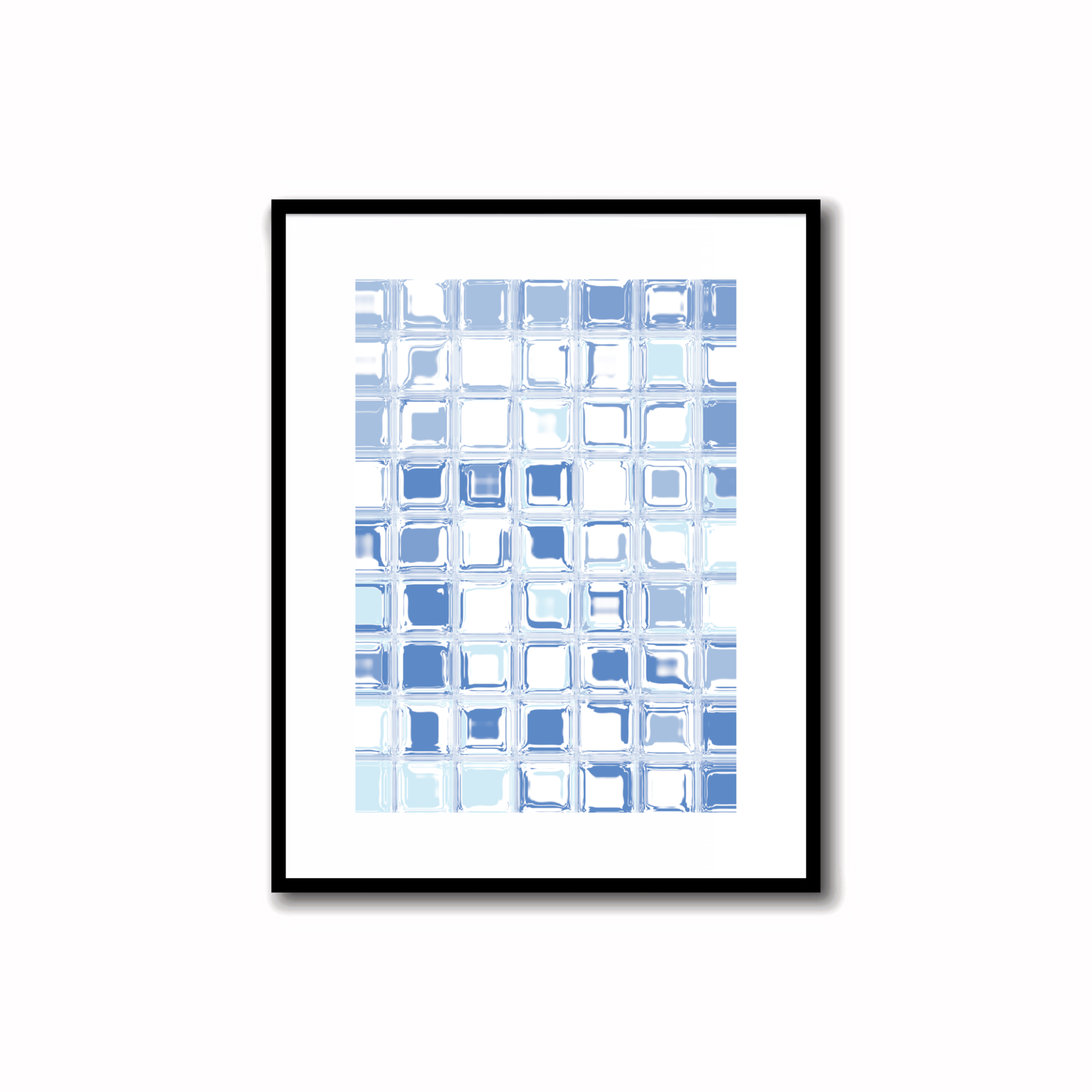Modern Art, Abstract Art, Pale Blue Lily, Digital Artwork, Printable Wall Art, Instant Download, Home Decor, Gallery-Quality, 5x7 Artwork, Art for Walls, Desk Decor, Shelf Decor, Nursery Decor, Accent Art, Abstract Print, Wall Upgrade, Artistic Home, Dark