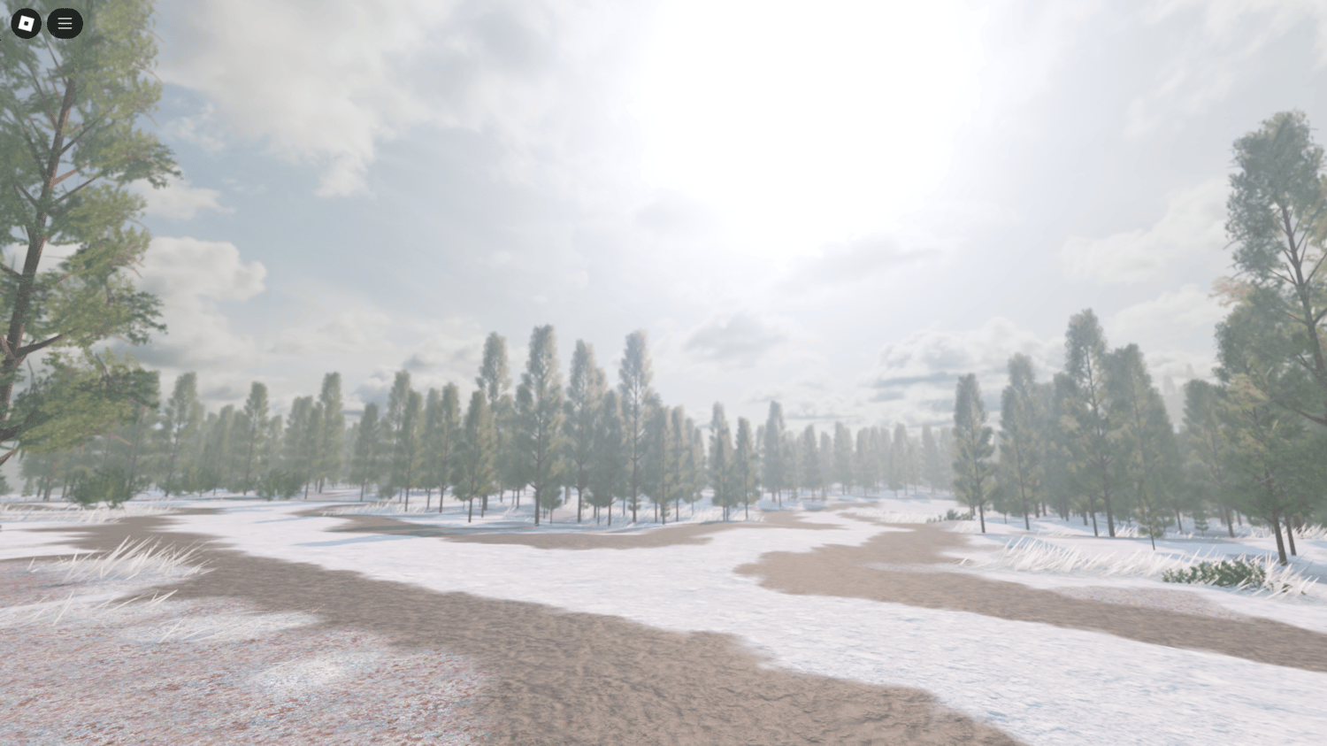 Fort Gustav, a Napoleonic-era Roblox fortress surrounded by stunning winter terrain, ideal for historical gameplay.