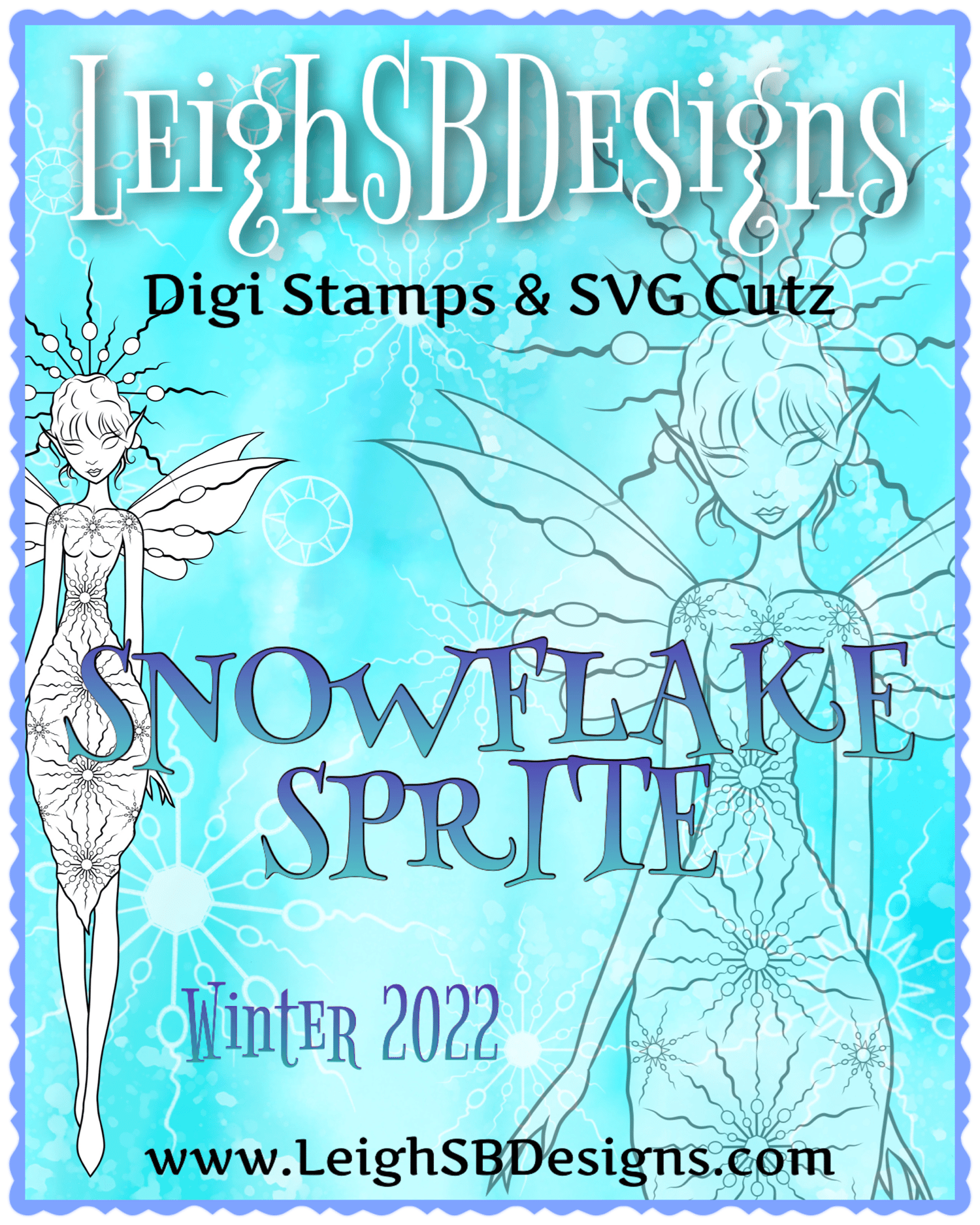 LeighSBDesigns Snowflake Sprite