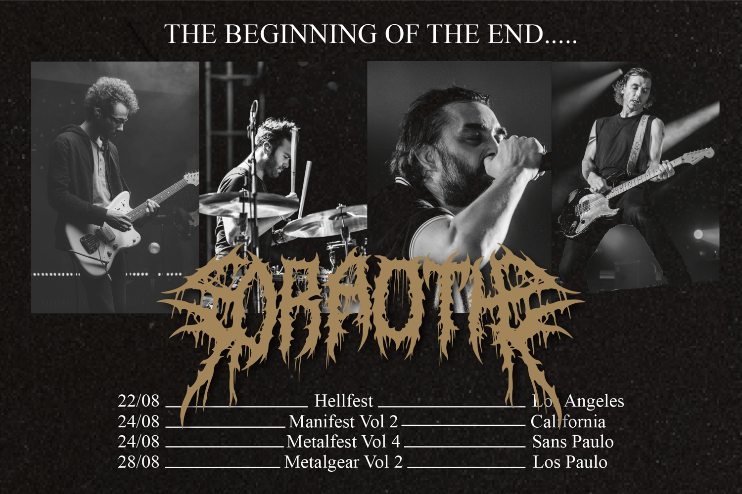 Smorden metal font with dripping and sharp gothic design, perfect for band logos, album covers, and dark-themed artworks.