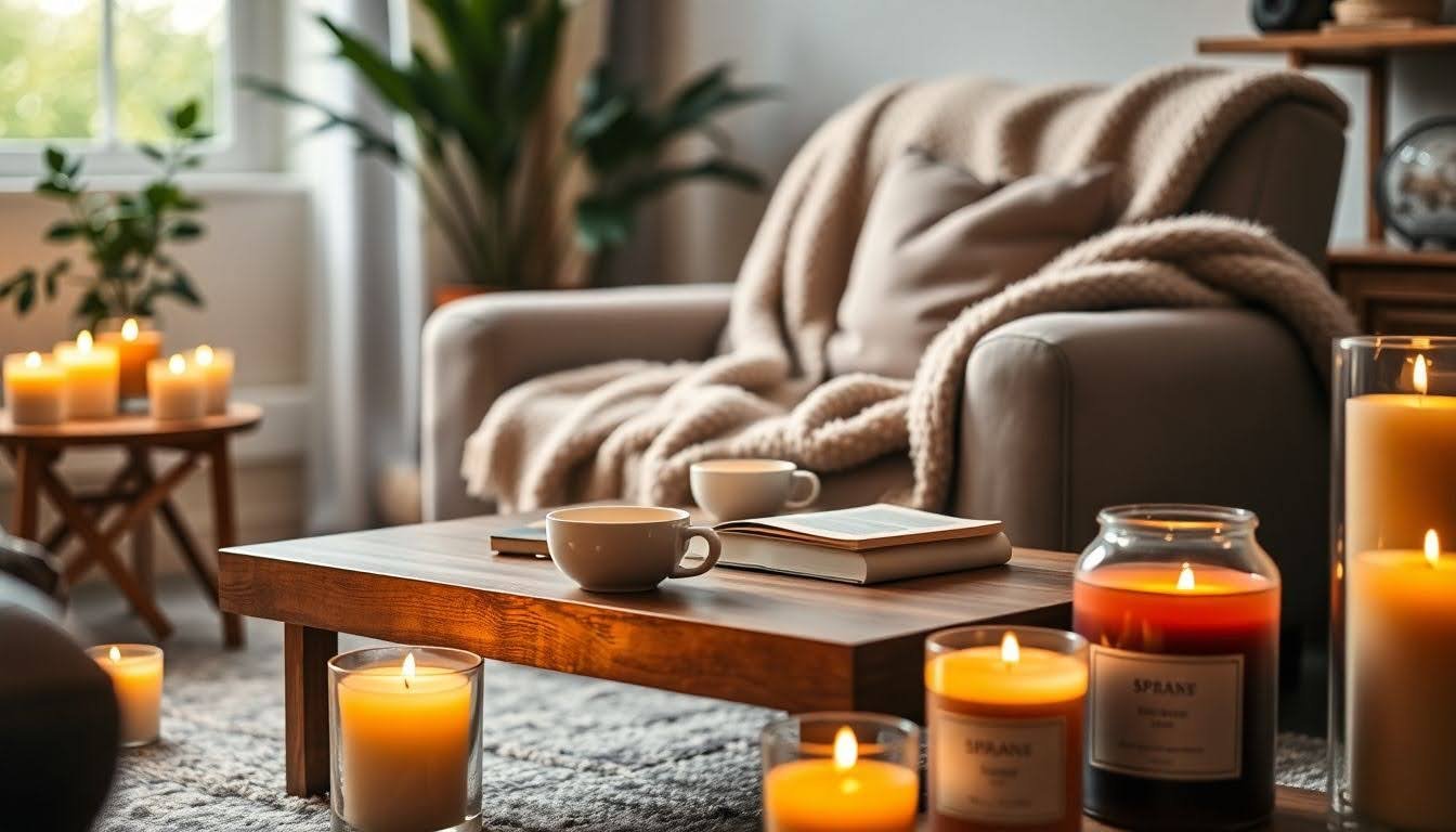 Transform your home into a cozy haven with scented candles
