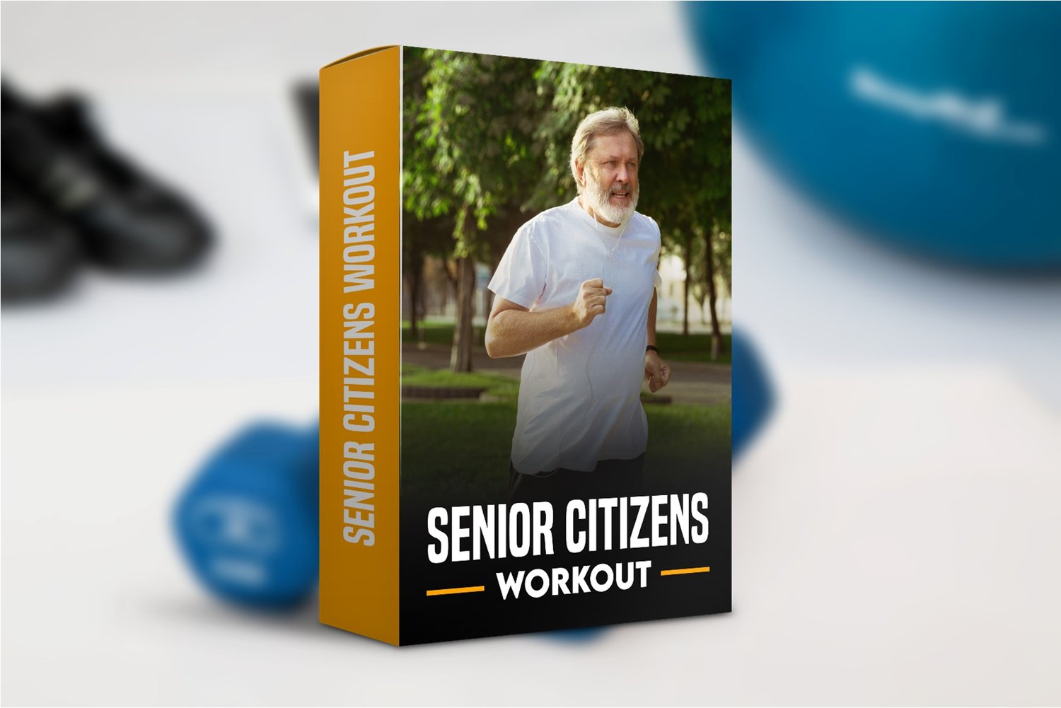 FREE workout at home video course for the elderly, mature people or those with injury.