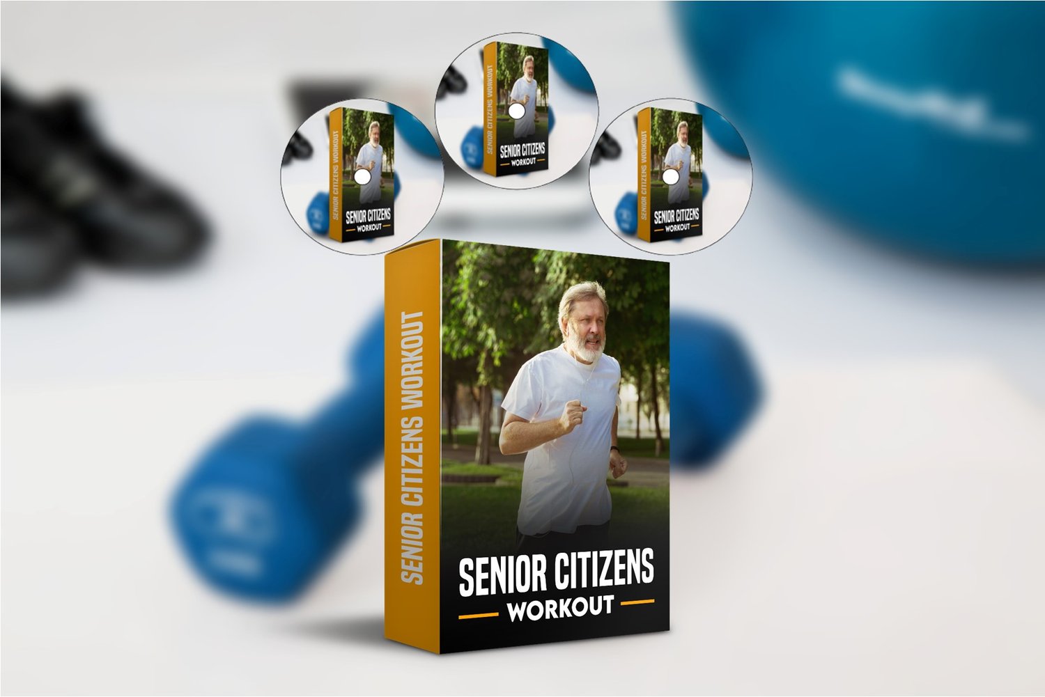 FREE workout at home video course for the elderly, mature people or those with injury.