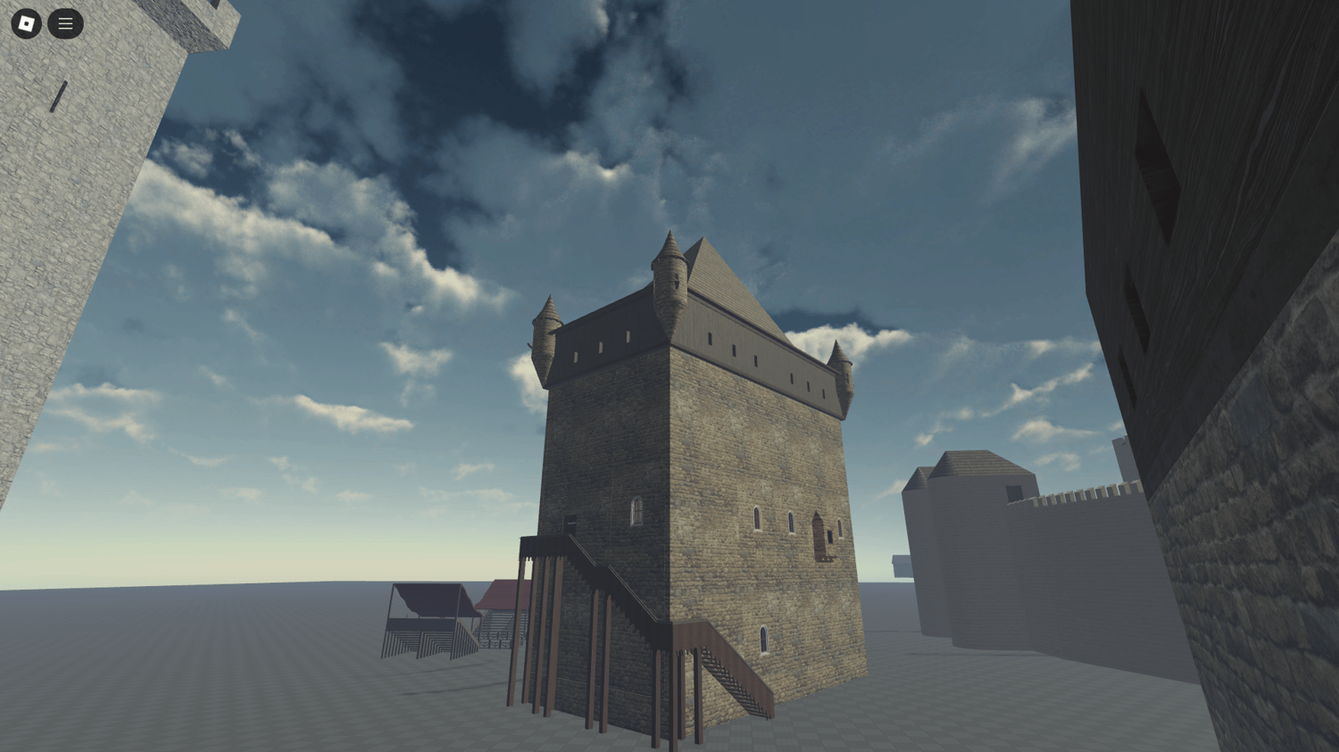 Roblox-ready medieval castle pack including intricate interiors and authentic architecture.