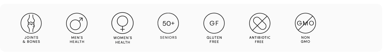 Our Joint Support Gummies for adults support athletes through rigorous exercises, all in a delicious gummy bear form. Our dietary supplement provide joint and bone health, athletic performance and aids tissue growth around joints.