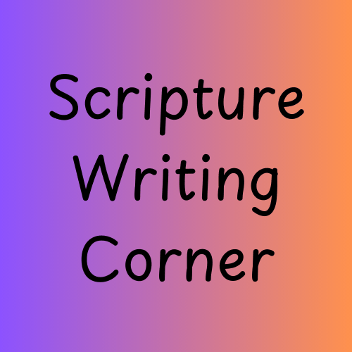 scripture writing