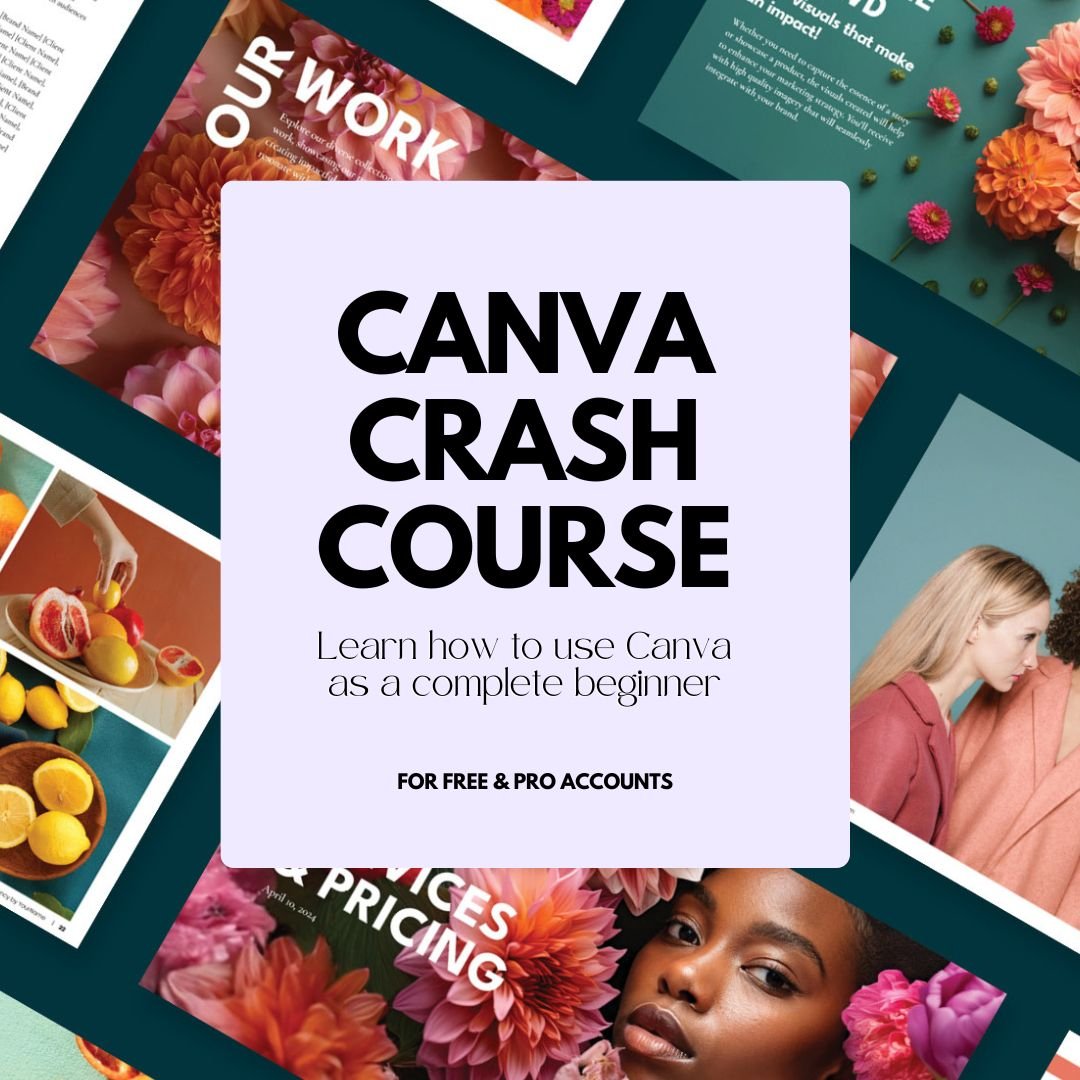 COVER OF CANVA CRASH COURSE PDF