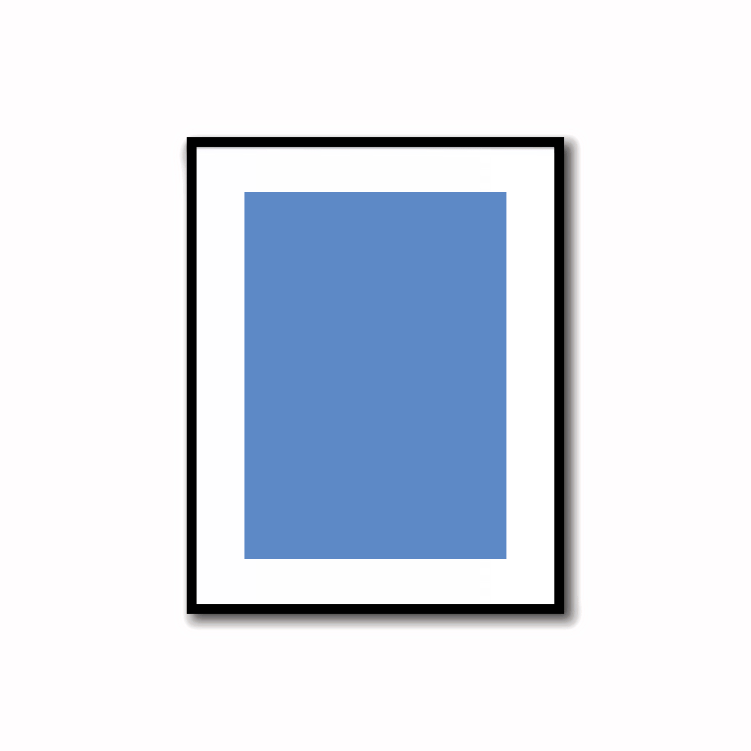 Brighten your space with this vibrant color swatch print in Faded Blue. Perfect for walls, desks, or shelves—download instantly and transform your decor!