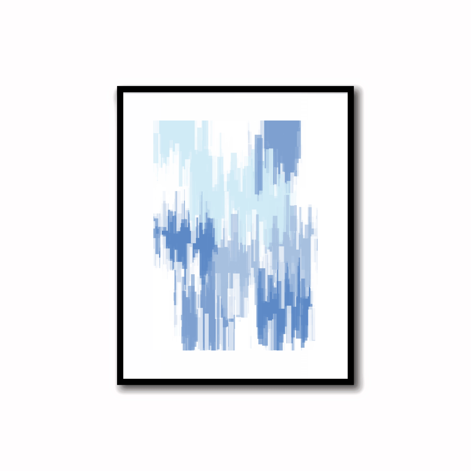 Cloudy Blue Modern Art 12 (3)    Brighten your space with this vibrant abstract color palette print in Pale Blue Lily, Dark Pastel Blue, Cloudy Blue and Faded Blue. Perfect for walls, desks, or shelves—download instantly and transform your decor!