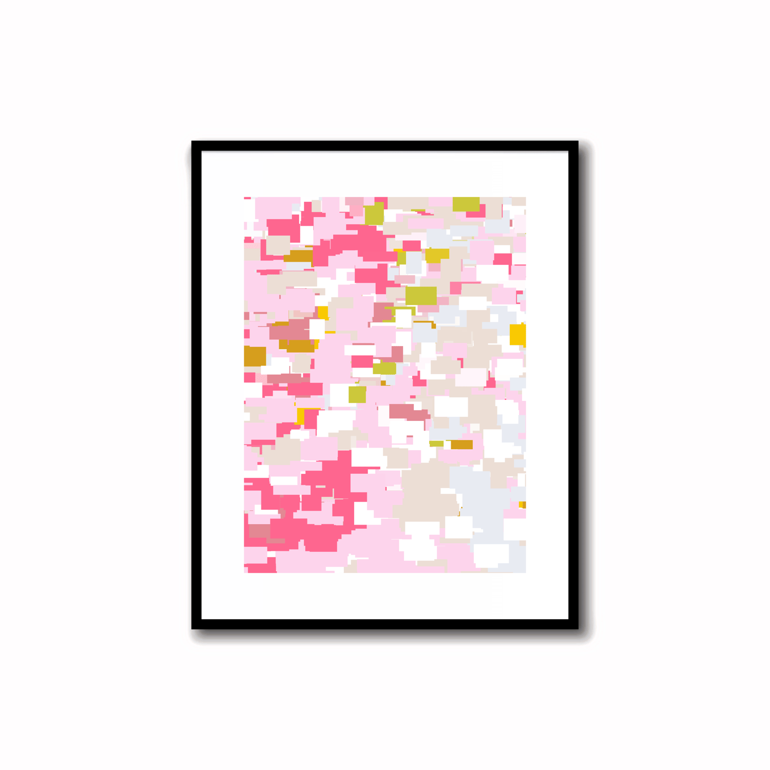 Transform your home with the vibrant allure of our modern abstract art. Instant decor with in colors Rose Pink and Soft Orchid.