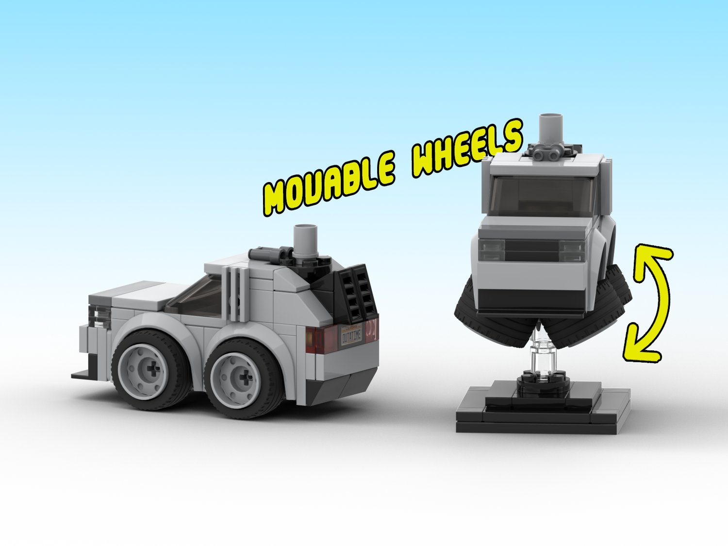 Custom MOC Time Machines Instructions - Payhip