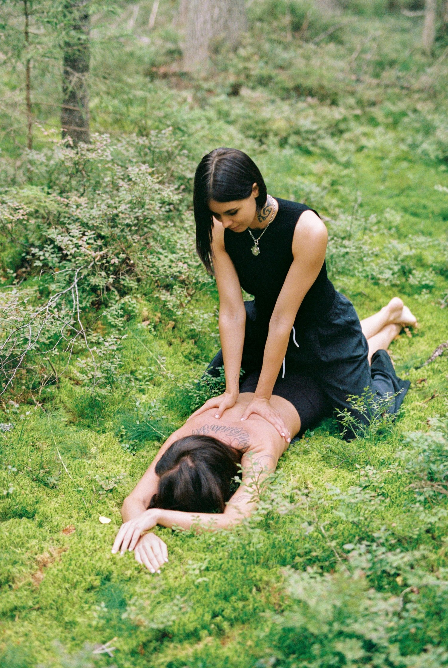 La massage amma allongé