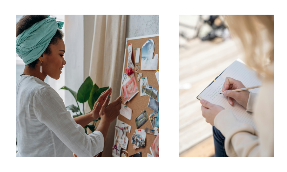 Vision board creating guide