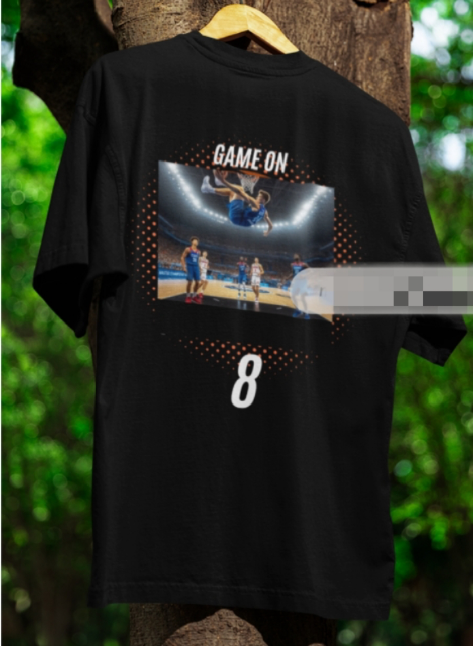 Unique basketball t-shirt