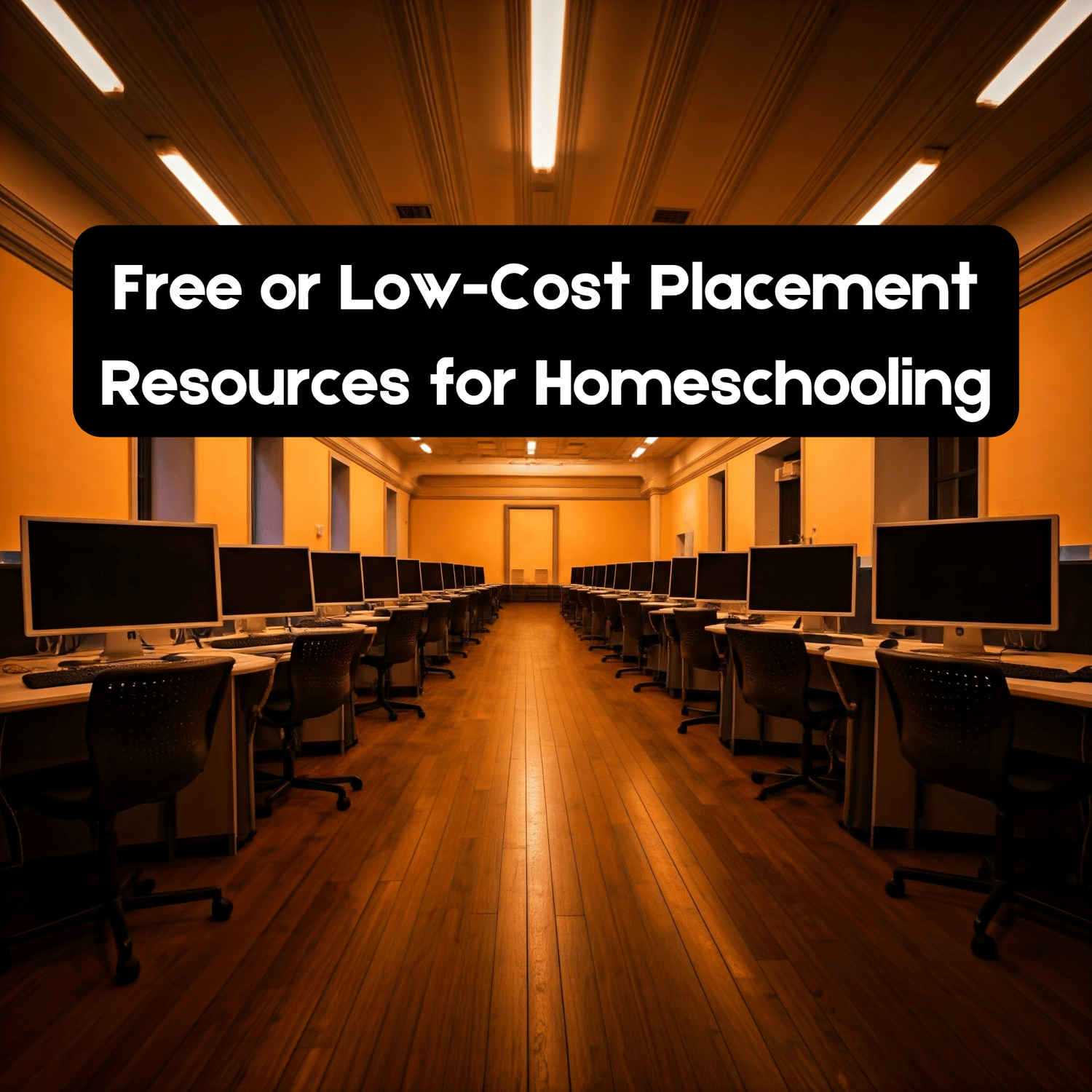 Free or Low-Cost Placement Resources for Homeschooling