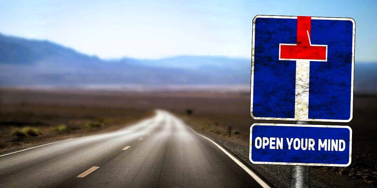 Abre tu mente, la carretera y pensar